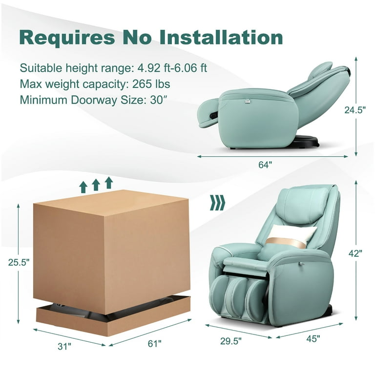 Full size massage chair sales