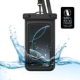 thumbnail image 2 of Body Glove Tidal Waterproof Floating Phone Pouch - Black/Clear, 2 of 8