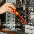 thumbnail image 4 of Eleanos Household Electricians Hand Tools Cross/Slotted Insulated Screwdriver, 4 of 8
