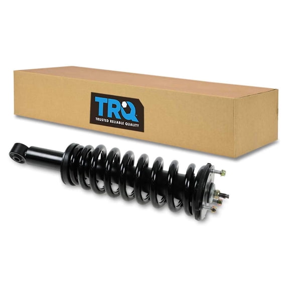 TRQ Front Left Complete Strut & Coil Spring Assembly Drivers Side Fits Select 2000-2006 Toyota Tundra
