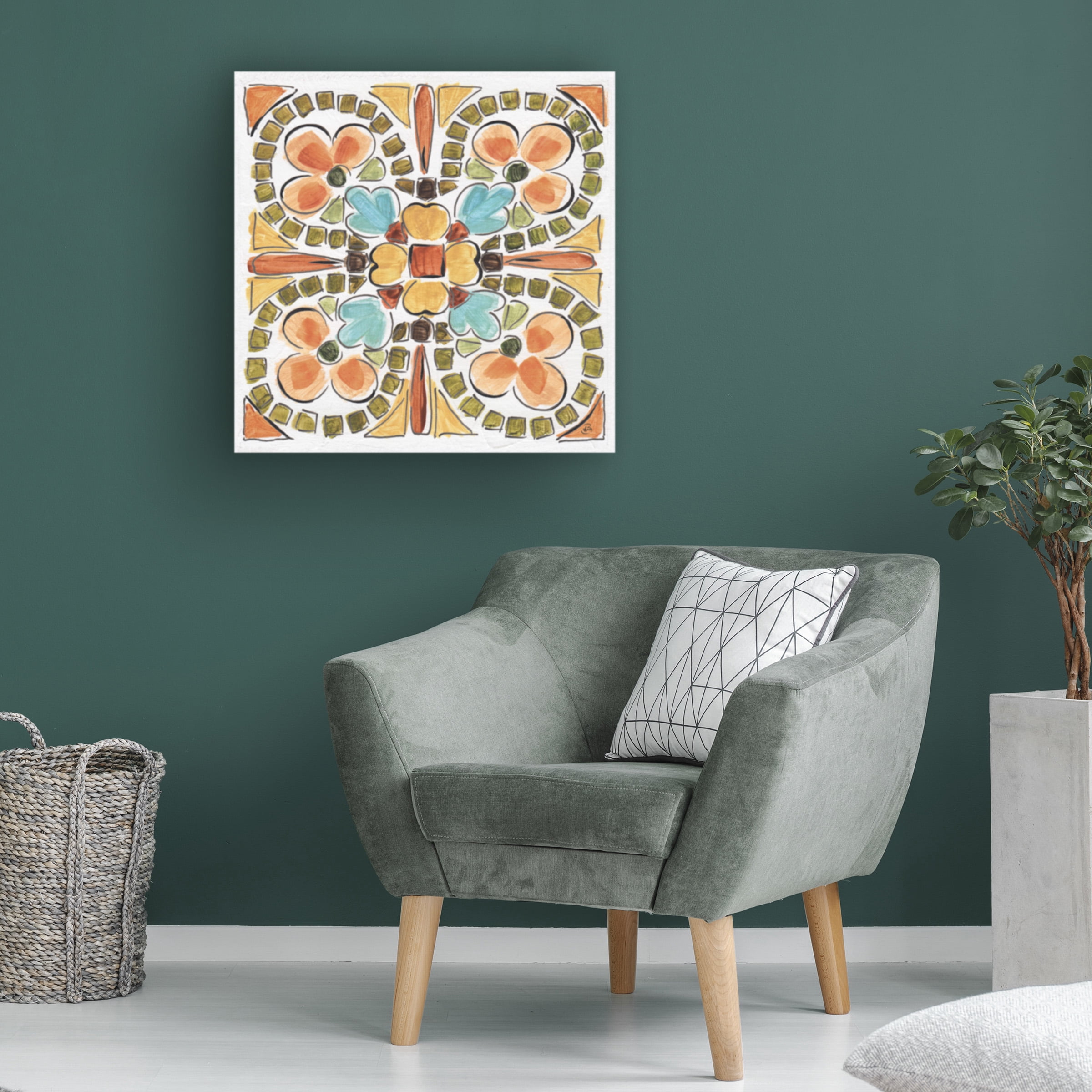 Daphne Brissonnet 'Tuscan Breeze IX' Canvas Art