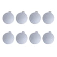 thumbnail image 2 of 100pcs Silver Round Mousse Mats Paper Cake Serving Base Disposable Cupcake Tray, 2 of 8