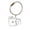A004- Clear (Mackerel Cat), variant on Pet Keepsake with Metal Wire Ring and Clear Hanging Pendant, Portable Keeper Keychain for Cat Lovers, Christmas Stocking Stuffer for Pet Owners (1 Pack)