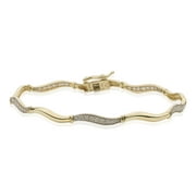 Diamond Tennis Bracelet in 14K Yellow Gold (1/4 cttw)