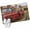 Red, variant on Farm Pig Round Rug 3.3ft Washable Circle Entryway Rugs Non Slip Country Pastoral Red Truck Animals Trees House Area Rug Indoor Floor Carpet for Bedroom Kitchen Living Room Office Dining Room Nursery