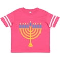 thumbnail image 3 of Inktastic Hanukkah Chanukah Menorah Boys or Girls Toddler T-Shirt, 3 of 5