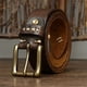 thumbnail image 5 of Cinturón de piel de vaca con hebilla de alfiler para hombre, estilo retro desgastado, personalizado, de primera capa, lavado, personalizado, para jeans, 5 of 6