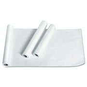 Medline Exam Table Paper Deluxe Crepe 21" x 125ft ,White, 12 Rolls