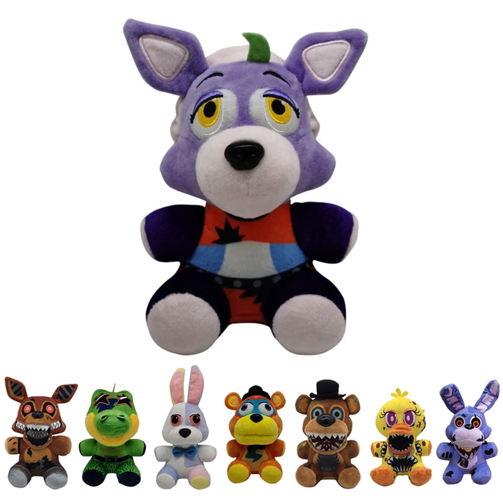 Five Nights at Freddy FNAF Security Breach Plush Set of 4 Toys 7-8