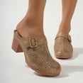 thumbnail image 4 of Ablanczoom Sandals Women: Comfort Wedges Heels Clogs Woman Mule Platform Sandals for Women Shoes, 4 of 6