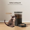 thumbnail image 3 of IMIPAW WiFi Automatic Cat Feeder 3L Smart Pet Food Dispenser with Timer, App Control, 180-Day Battery Life, 2.4GHz WiFi Only, 3 of 8