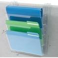 thumbnail image 4 of Deflecto 73501RT Docupocket Three-Pocket File Set For Partition Walls, Letter, 13 X 7 X 4, Clear, 4 of 5