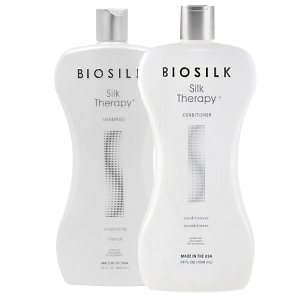 BioSilk Biosilk Silk Therapy Duo Set Shampoo and Condit Walmart