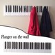 thumbnail image 2 of piano de madera artístico para colgar en pared Soporte para colgar en pared Multifunción para ahorrar espacio para colgar Bolsa 9 s Sunnimix Estante para colgar en la pared, 2 of 8