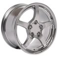 thumbnail image 3 of 18 inch Chrome Wheels Set Fit C4 Corvette, Camaro - C5 Style Deep Dish Chrome 18x9.5 Rims - SET Fits select: 1988-1996 CHEVROLET CORVETTE, 1993-1997 CHEVROLET CAMARO Z28, 3 of 5