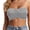 Gray, variant on Admvng Women's Lace Strapless Bra Wireless Seamless Push Up Bra