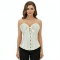 thumbnail image 3 of Misright Elastic Underbust Corset Body Shaper Slimming Breathable For Wear Women, 3 of 20