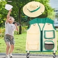 thumbnail image 4 of Kids Insect Vest Hat Kit School Party Boys Girls Suit Costumes Gift for Children's Day Thanksgiving, 4 of 5