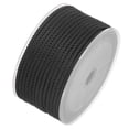 thumbnail image 3 of Unique Bargains Nylon Beading Thread Cord 3mm Extra Strong Braided Nylon String for Necklace Crafting 10M/33 Feet, Black, 3 of 5