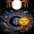 thumbnail image 5 of AOOOWER Moon & Sun Astrologys Tarots Tablecloth Altars Cloth Divinations Tablecloth, 5 of 9