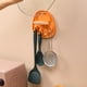 thumbnail image 1 of Organizador de tapas de ollas sin perforar para cocina | Estante multifuncional para guardar cucharas y palillos | Bandeja de plástico resistente con ganchos | Organizador de cocina y comedor que, 1 of 6