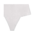 thumbnail image 5 of Bigersell Women's Underwear Clearance Women's Thermal Underwear Tangas Panty Style P-1176 Spandex Thong Panties Seamless Thongs Ladies Briefs High Waist Women's Panties White S, 5 of 5