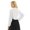 White, variant on MSemis Womens Shawl Open Front Bolero Shrugs Jacket Cardigan