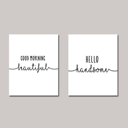 Couple Bedroom Canvas Wall Art Set of 2 - Walmart.com