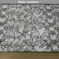 thumbnail image 6 of Ambesonne Antique Place Mats Set of 4, Lace Gothic Pattern, Standard Size, Grey Black, 6 of 6