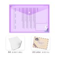 thumbnail image 2 of HORIALENCE 20Pcs Assorted Color Plastic File Pouch for Document Storage in School and Office, 2 of 8