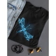 thumbnail image 3 of A Shiny Dragonfly Shaped T-Shirt Women -Image by Shutterstock, Female x-Large, 3 of 4