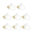 thumbnail image 3 of EeaseCA 8PCS U Shaped Ear Clips Ear Stud Ear Clip Converter Earring DIY Accessories, 3 of 7