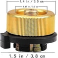 thumbnail image 2 of 3 Pcs Connecteur de Réchaud à Gaz Extérieur, Adaptateur de Buse de Conversion de Gaz de camping, 2 of 5