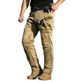 thumbnail image 5 of Mens Cargo Pants Waterproof Flexcamo Hiking Pants Outdoor Ripstop Hunting Fleece Lined Pants Multi Pockets, 5 of 9