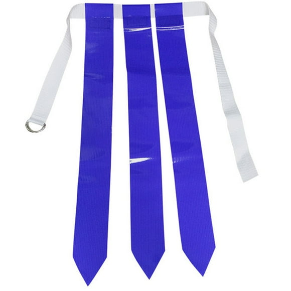 Mosiee Football Waist Flag Nylon+Pvc 110Cm 5 Colours Accessories Belt Chasing Flag Football Game Non Touch Ribbon Rugby