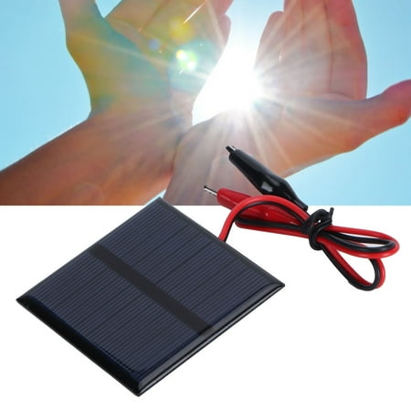 

Cergrey Toys Charger Panel Solar Panel DIY Solar Panel Portable 0.7W 5V Solar Charging Board Module for 3.7V-5V Battery