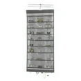 thumbnail image 3 of 6283-4895 13.5 W x 28.5 H Grey Hanging Jewelry Organizer, 3 of 5