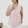 thumbnail image 1 of Censtreet Débardeurs pour Femmes Modal Col Rond Basique Tendance Sans Manches T-Shirts Femme, 1 of 5