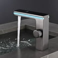Bosisa Bathroom Sink Faucet Digital Display Smart Hot And Cold Water