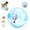 Blue, variant on Borikise Self-Rolling Interactive Cat Ball with 360 Degree Spin and Automatic Moving Sensor for Indoor Pets Chasing and Entertainment