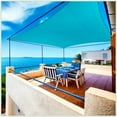 thumbnail image 2 of ColourTree 20' x 24' x 31.2' Gray Right Triangle Sun Shade Sail Canopy Mesh Fabric UV Block & Water Air Permeable - Commercial Heavy Duty - 190 GSM - 3 Years Warranty - Custom Make, 2 of 5