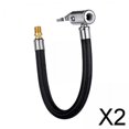 thumbnail image 1 of Adaptadores de extensión de bomba de Manguera Sharpla para inflar aire de neumáticos de coche 60cm 2 piezas, 1 of 8