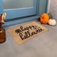 thumbnail image 5 of Xihbxyly Felpudo de Halloween, Poliéster Suave y Absorbente, Base de Pvc Antideslizante, Decoración Navideña, Versátil para Pasillo, Cocina y Salón, Tamaño 40 X 60 Cm, Fácil de Limpiar., 5 of 7