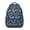 Blue-5, variant on Dark Celestial Goth School Backpack – Gothic Moon & Star Pattern, Steampunk Style with Astral and Lunar Cosmic Artwork