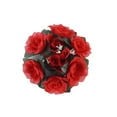 thumbnail image 5 of BalsaCircle 4 Silk Roses Flowers Candle Rings DIY Party Artificial Bouquets Arrangements, 5 of 8
