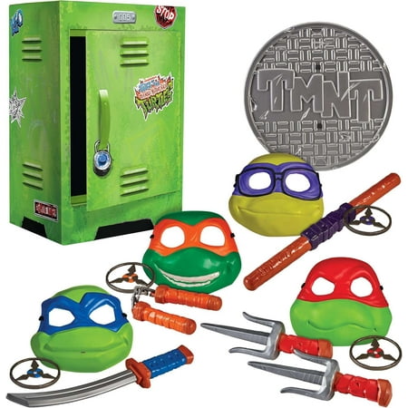 Teenage Mutant Ninja Turtles Tales of the TMNT Locker Roleplay Set