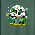 thumbnail image 3 of Disney - Mickey And Minnie Pot Of Gold - Women's Lightweight French Terry Long Sleeve Shirt, 3 of 5