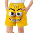 thumbnail image 2 of ATOGUTA Boy's Swimming Shorts Quick Dry Boys Swim Trunks Bathing Suit Kids Swimwear with Pockets Size 6-15, Yellow, 2 of 6