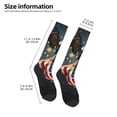 thumbnail image 2 of Fuzoiu North American Bald Eagle1 Print Adult Stockings,Crew Socks,Unisex Fashion Socks, Casual Sports Socks,Comfortable Crew Socks for Everyday Wear and Sports, 2 of 6