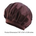 thumbnail image 4 of Sonducket Gorro para el pelo de ala ancha, bufanda para la cabeza de baño, gorro para dormir, gorro a la moda, turbantes, cubierta para la cabeza, Sombreros Café Sonducket AP008211-15, 4 of 6